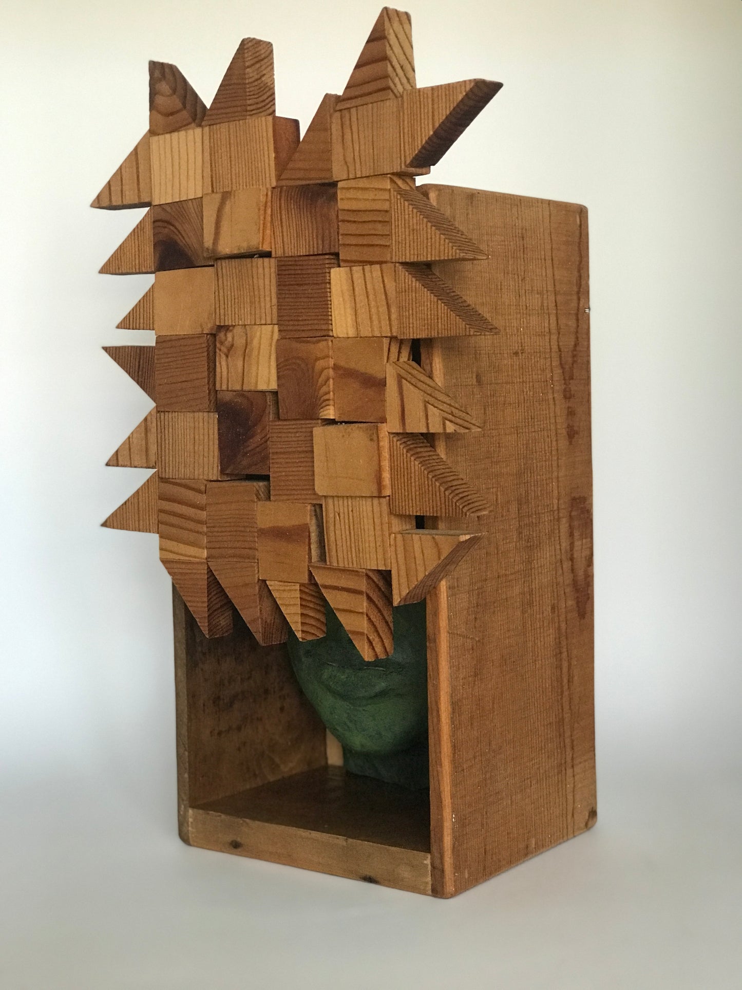 Contemporary Clay Figure Sculpture "Designer Sunglasses Gone Wild"