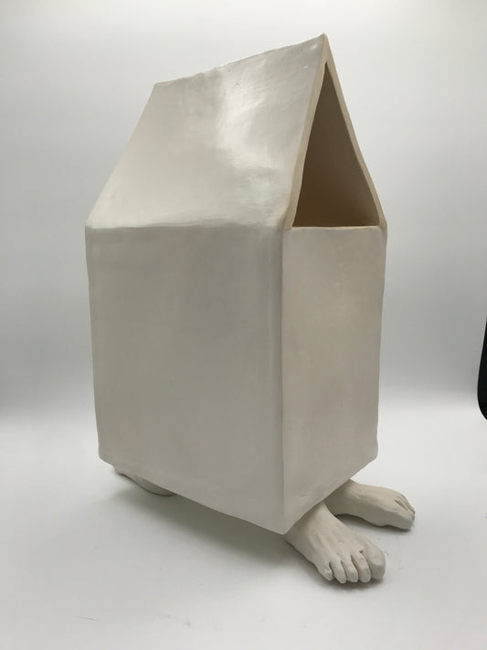 Clay Sculpture "Mobile Home"