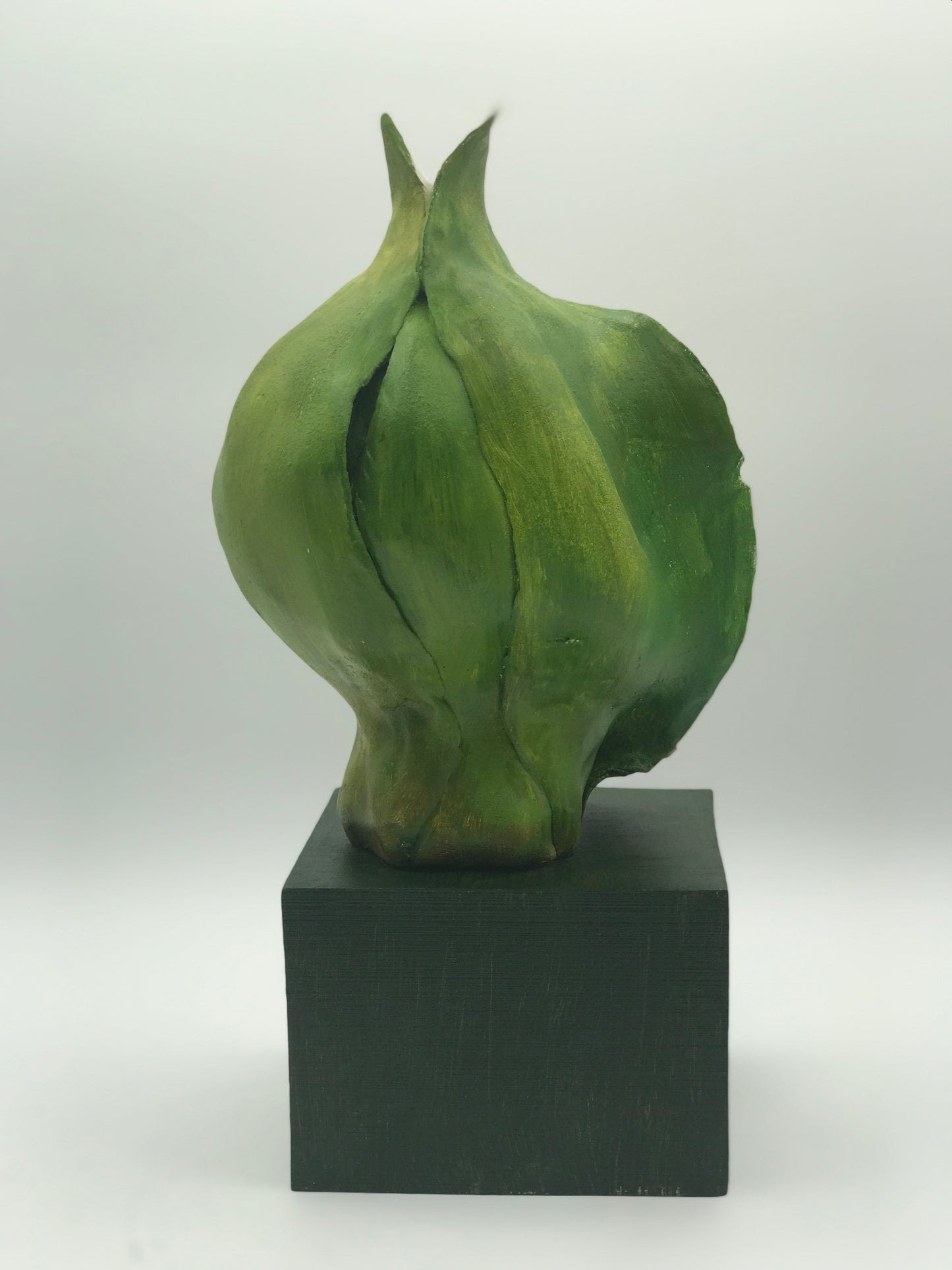 Quiet Emergence: Contemporary Clay Sculpture, Woman's Face