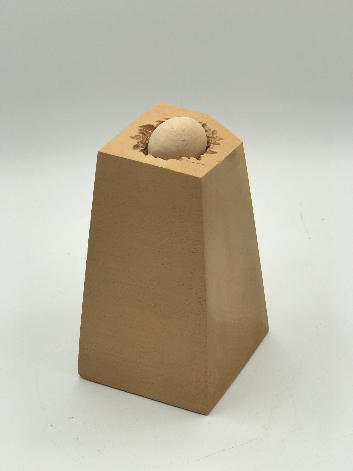 Geometric Wooden Nest - Natural Color