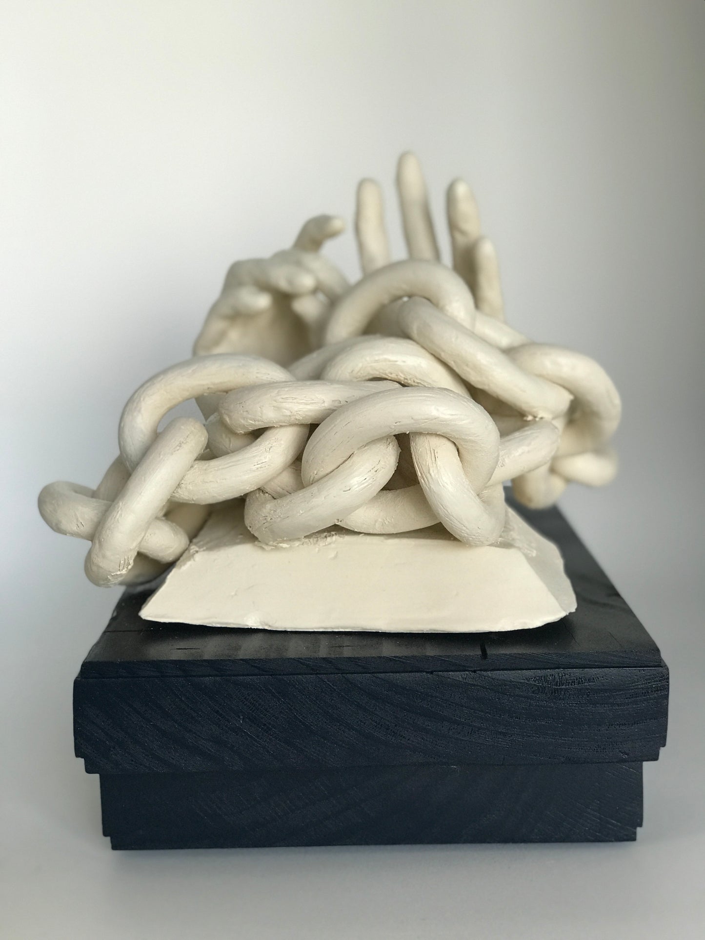 Contemporary Clay Sculpture "Of Our Own Making"