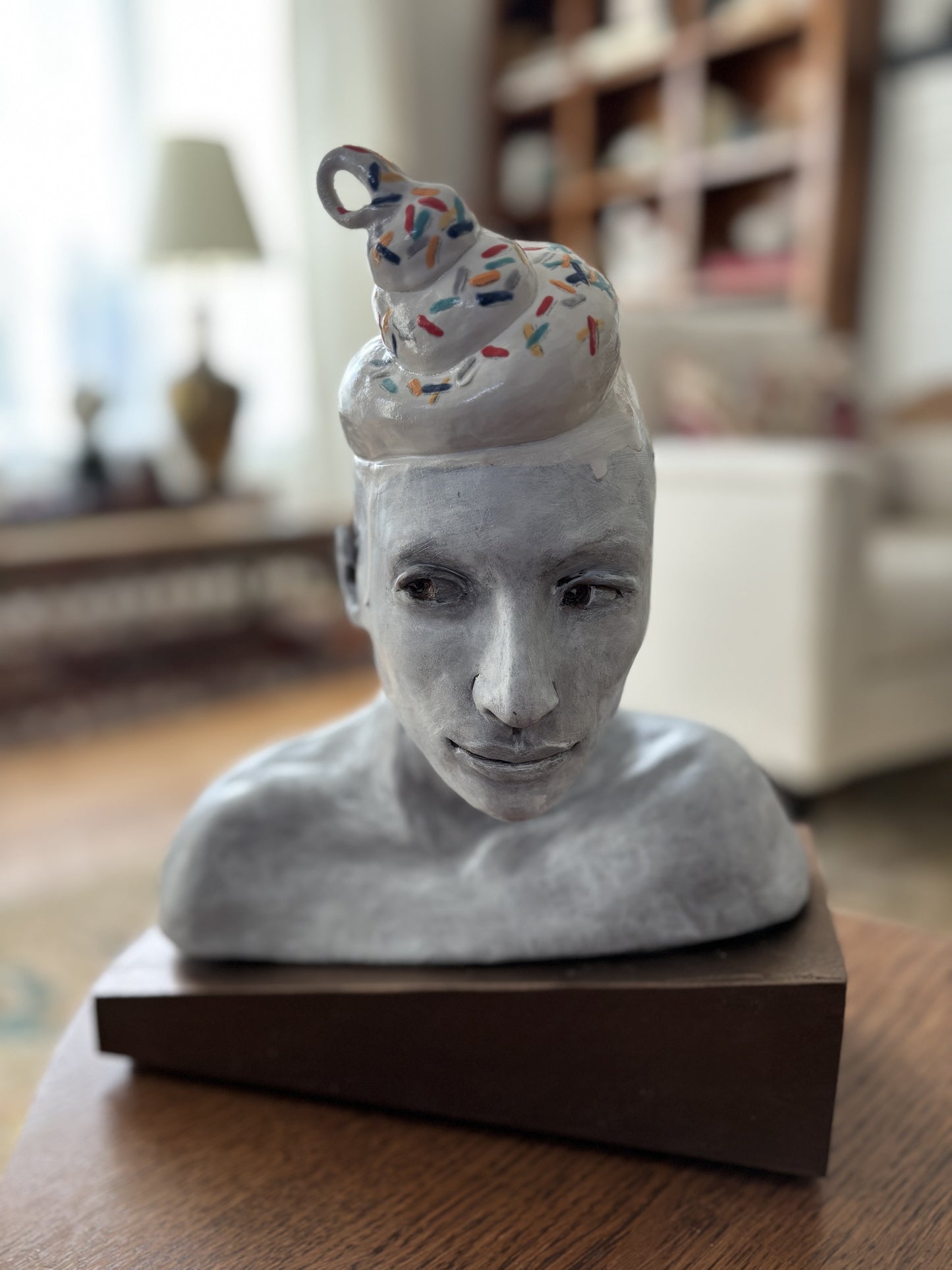 Clay Sculpture "I Just Felt a Drip"